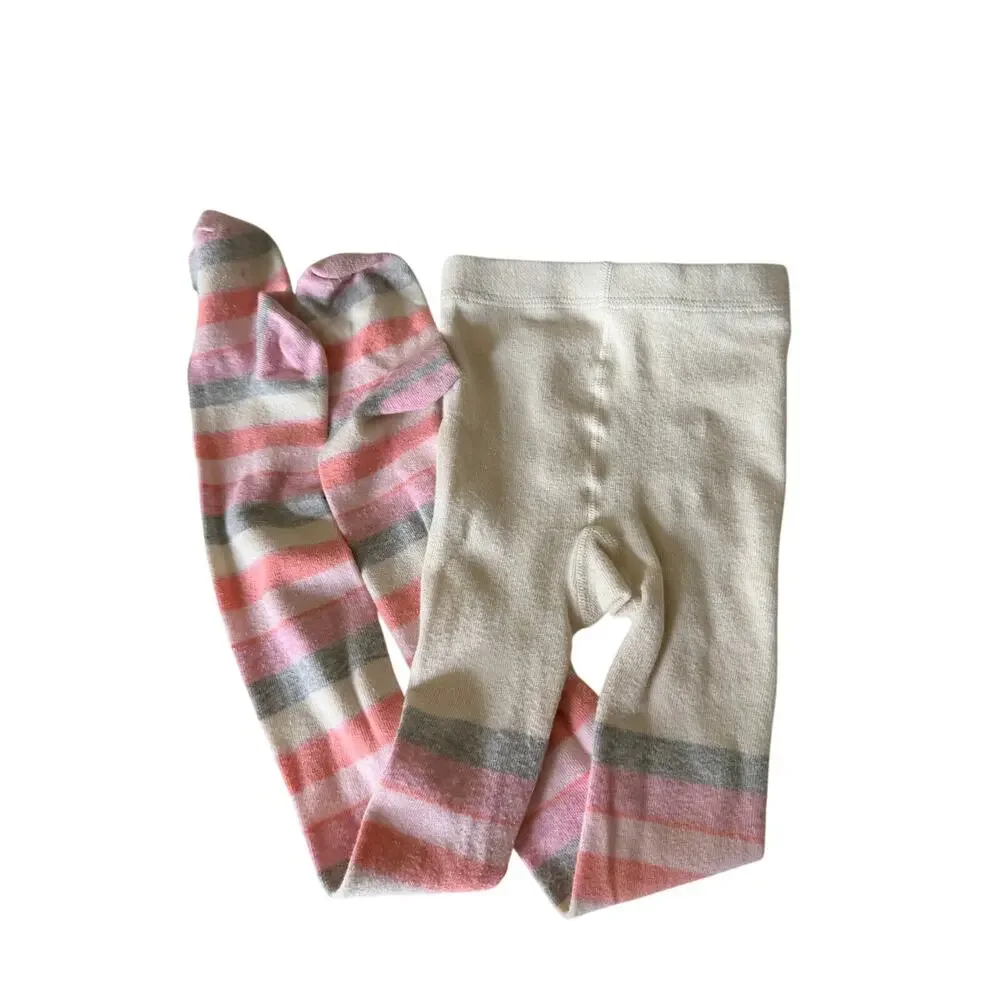 Gap Kids Striped Tights Bundle - Girls' Cozy & Stylish